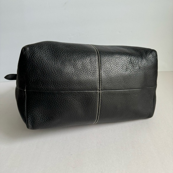 Dooney & Bourke Mary Hobo Bag Black Pebbled Leather Shoulder Purse Handbag Vtg - Picture 7 of 14